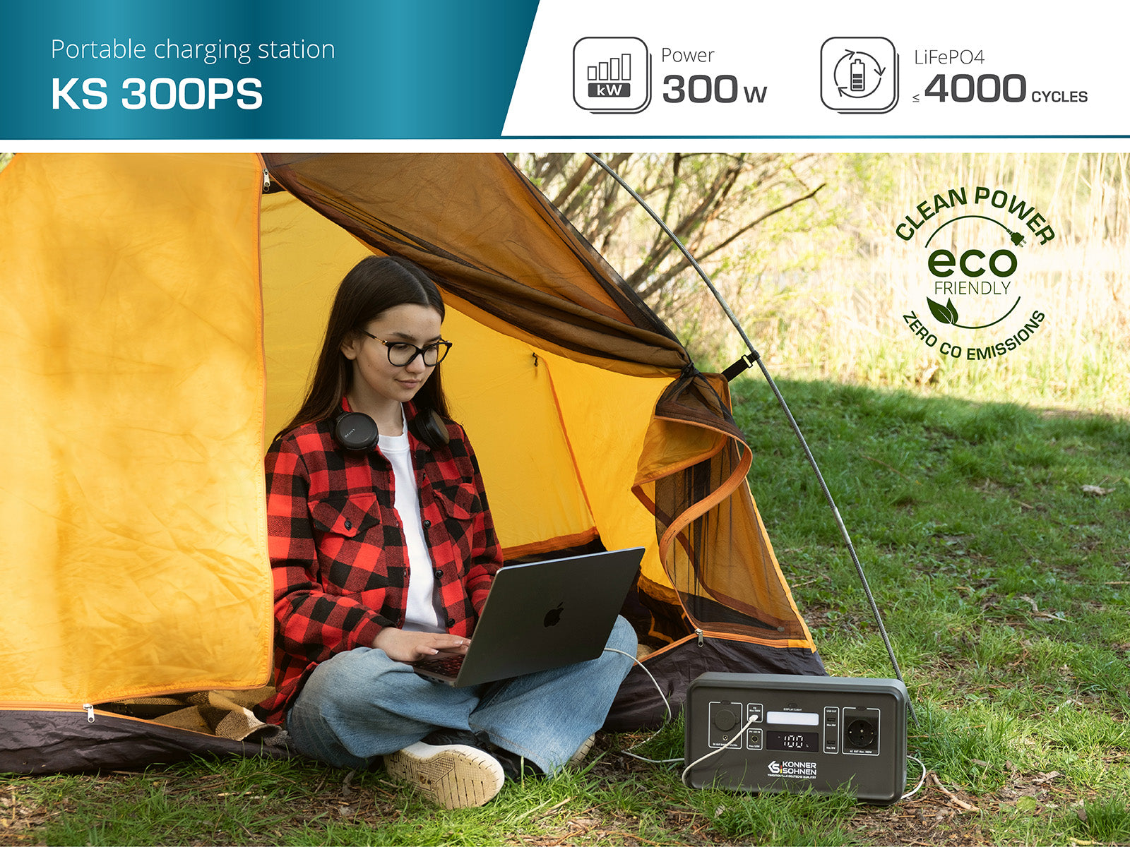 Преносима електроцентрала LifePO4 KS 300PS