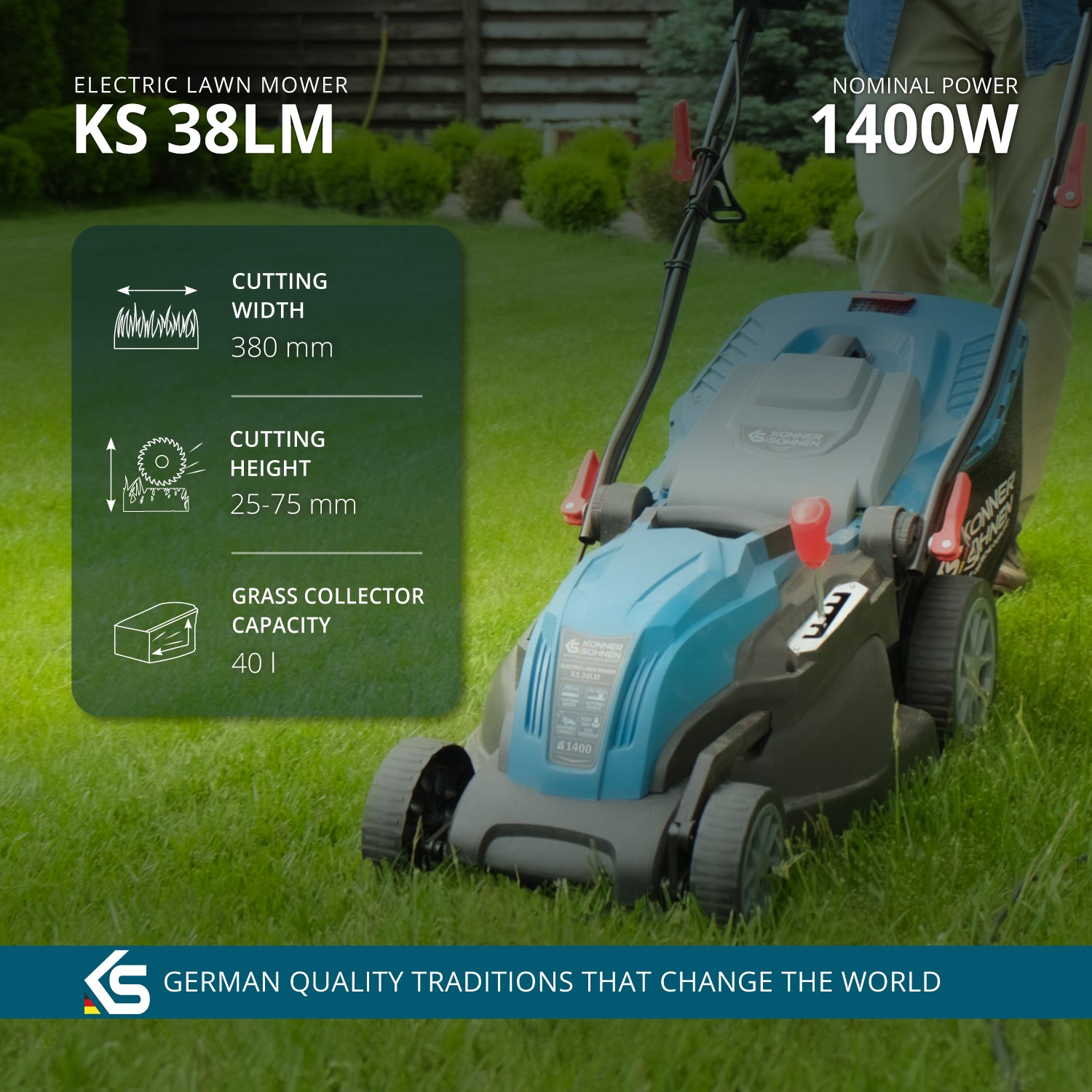 Електрическа косачка KS 38LM