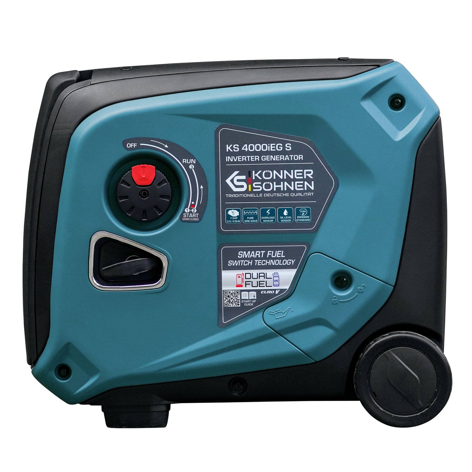 Инверторен генератор на LPG/бензин KS 4000iEG S
