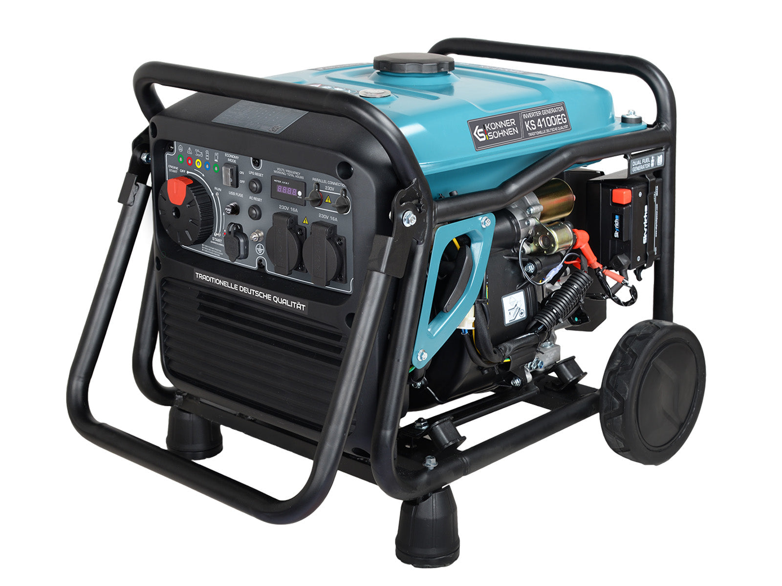 LPG/gasoline inverter generator KS 4100iEG