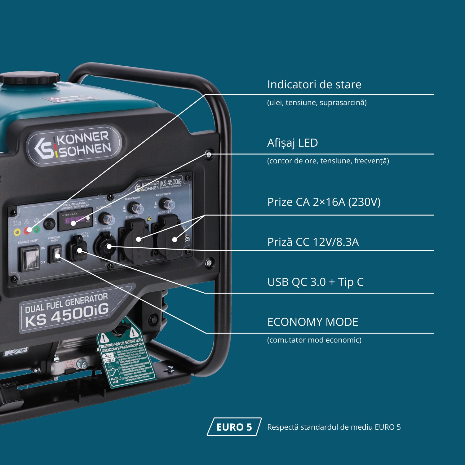 Generator inverter KS 4500iG