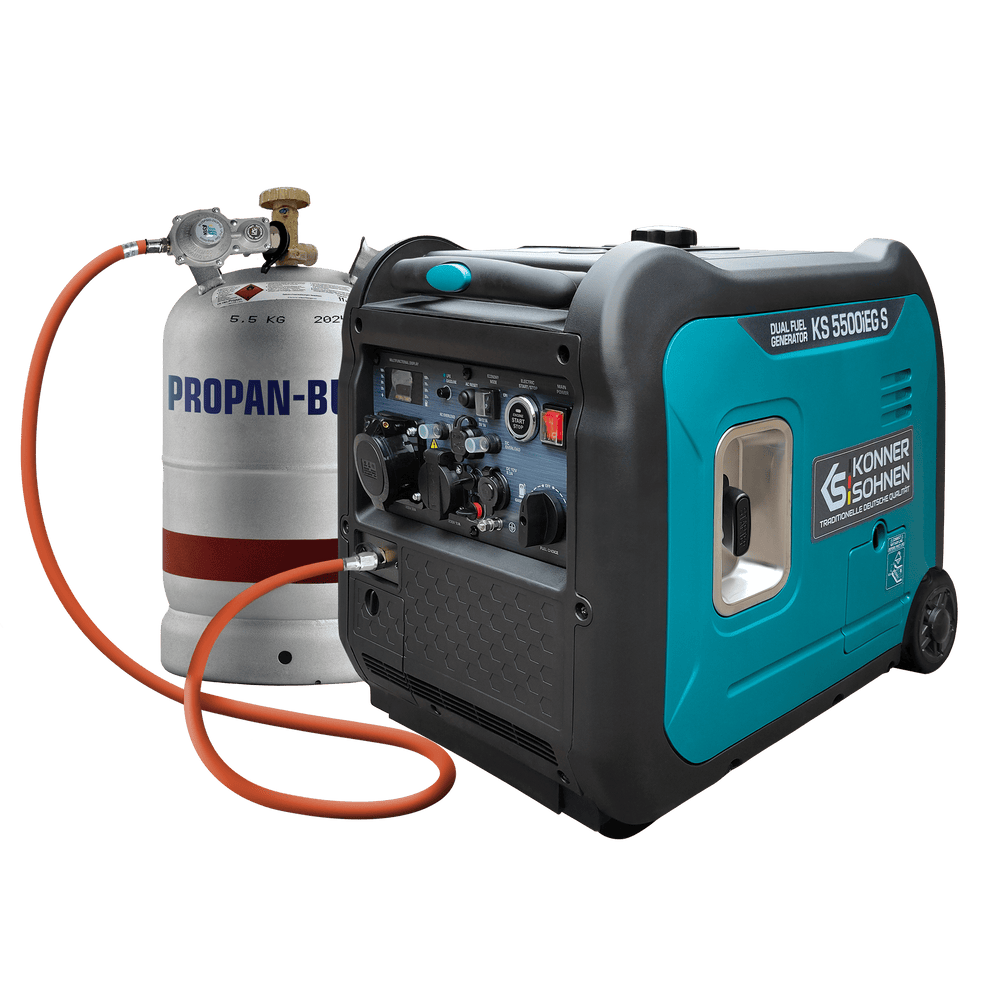Инверторен генератор на LPG/бензин KS 5500iEG S