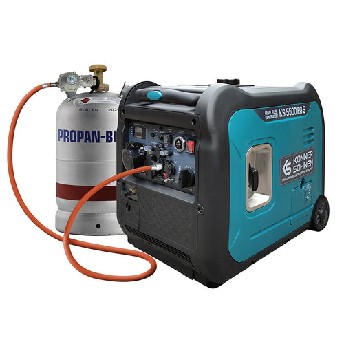 LPG/gasoline inverter generator KS 5500iEG S