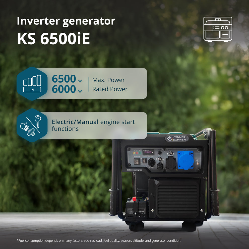 Инверторен бензинов генератор KS 6500iE
