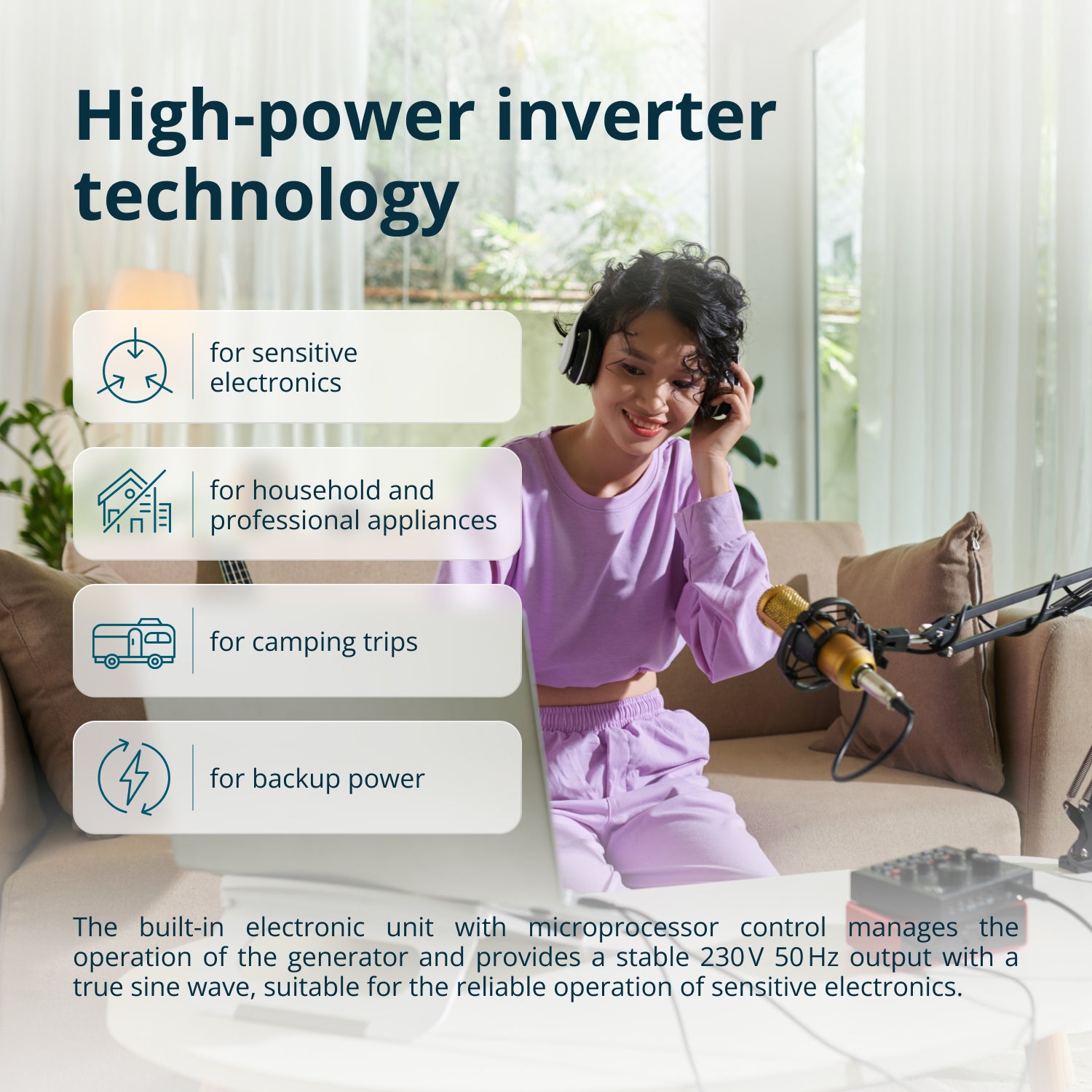 Inverter Benzines Generátor KS 6500iE