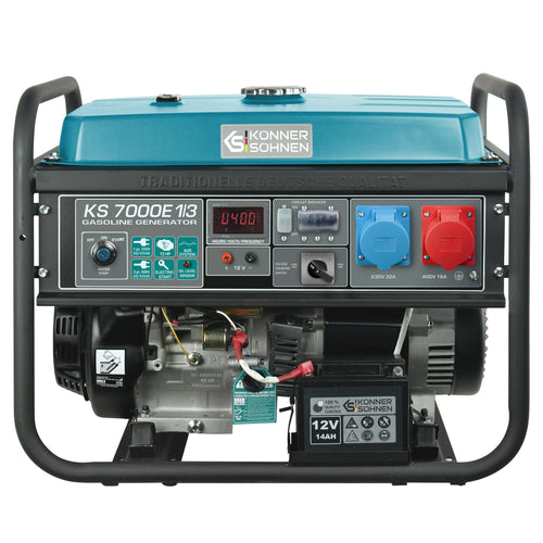 Gasoline generator "Könner & Söhnen" KS 7000E 1/3