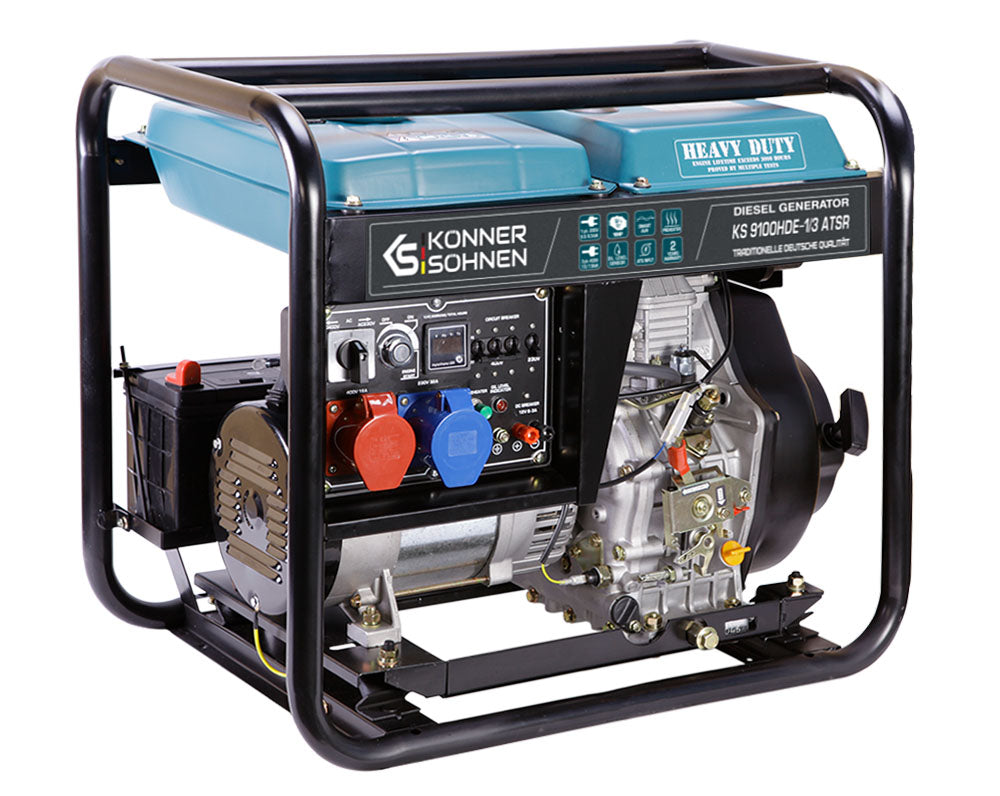 Diesel generator "Könner & Söhnen" KS 9100HDE-1/3 ATSR (EURO V)