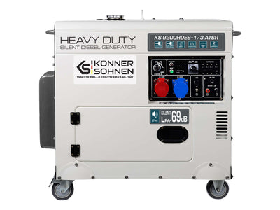 Дизелов генератор „Könner & Söhnen“ KS 9200HDES-1/3 ATSR (EURO V)
