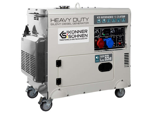 Diesel generator "Könner & Söhnen" KS 9200HDES-1/3 ATSR (EURO V)