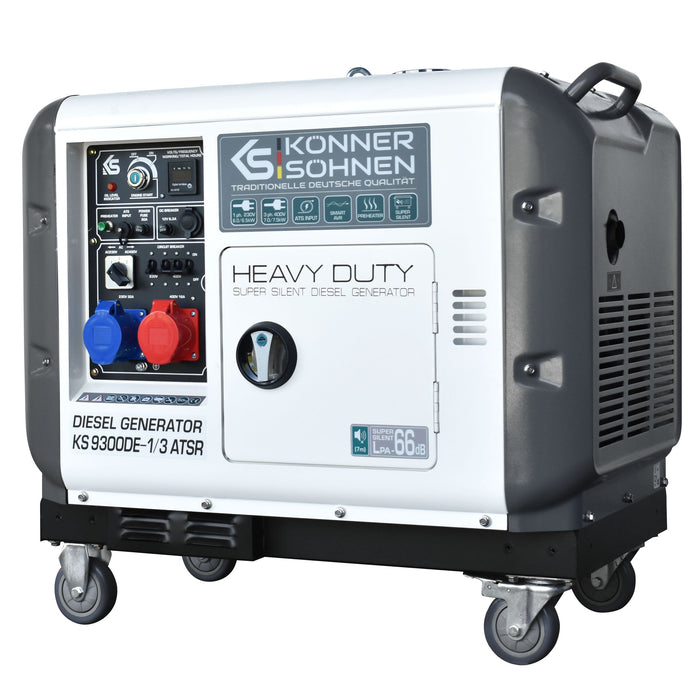 Дизелов генератор „Könner & Söhnen“ KS 9300DE-1/3 ATSR (EURO V)