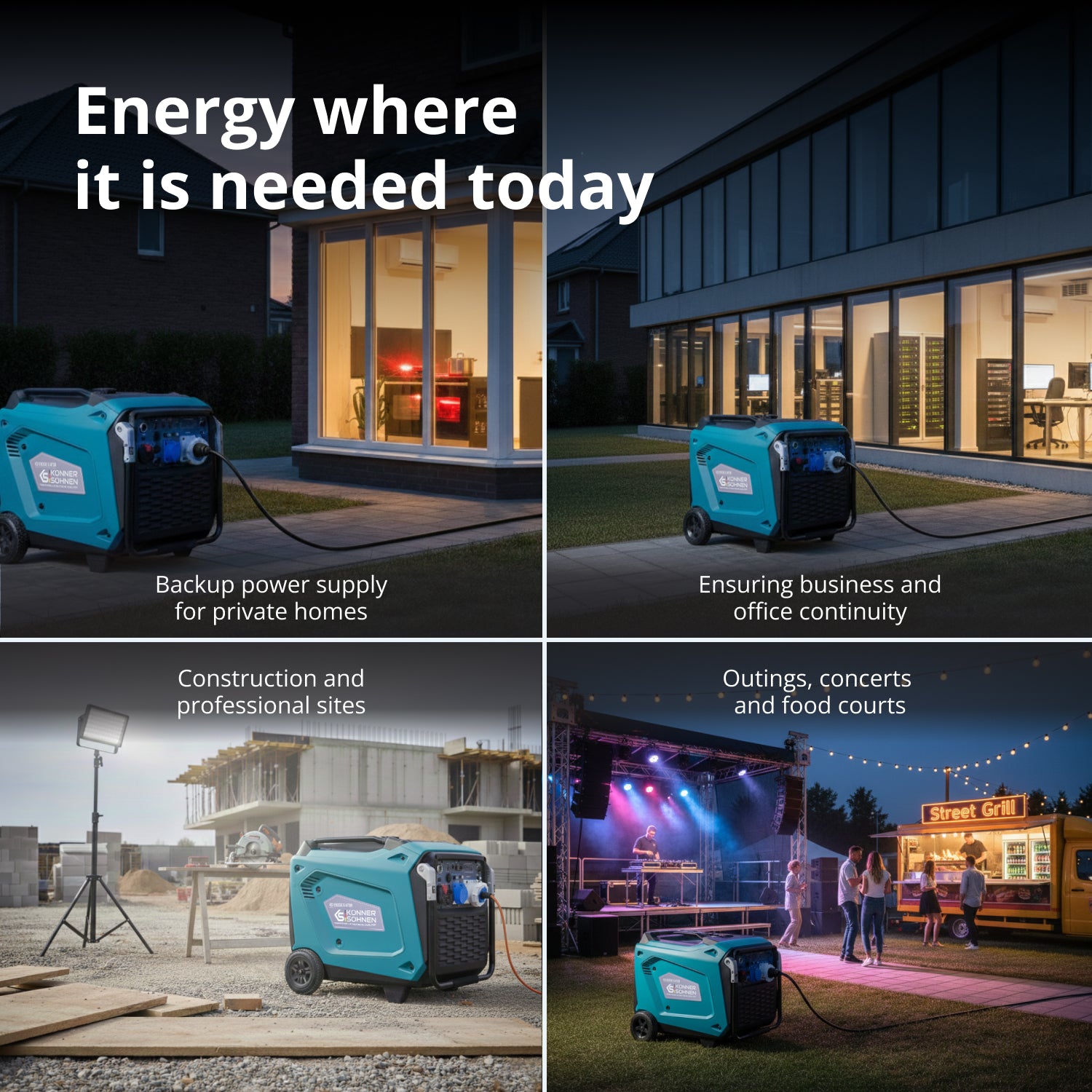 Inverter Generator KS 9500iE S ATSR