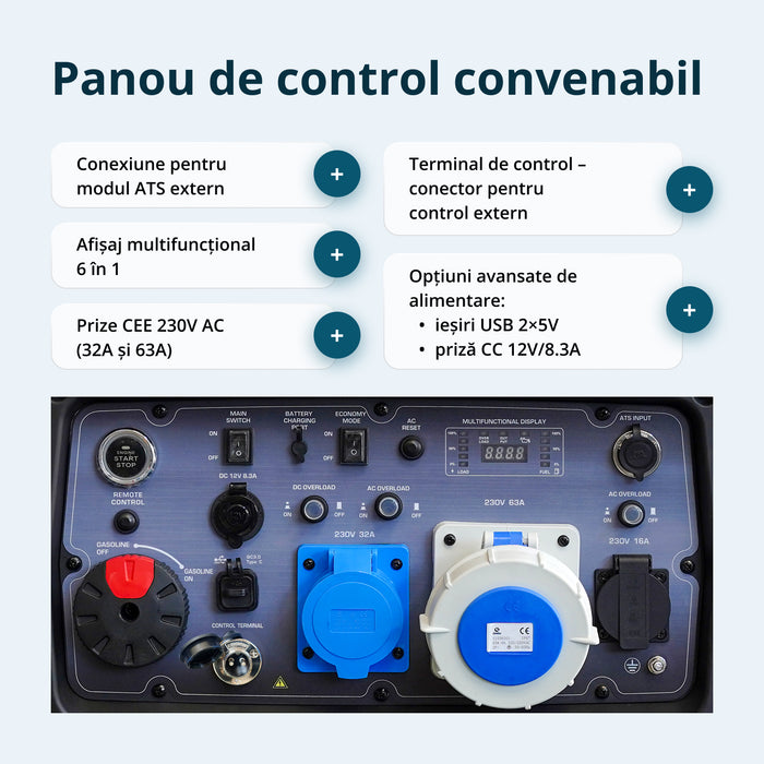 Generator invertor KS 9500iE S ATSR