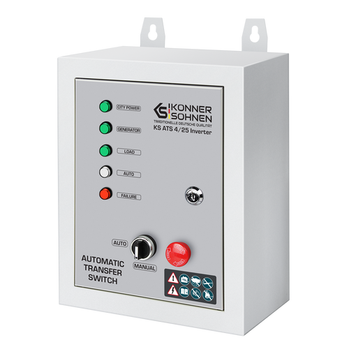 Automatikus Átkapcsoló Kapcsoló KS ATS 4/25 Inverter