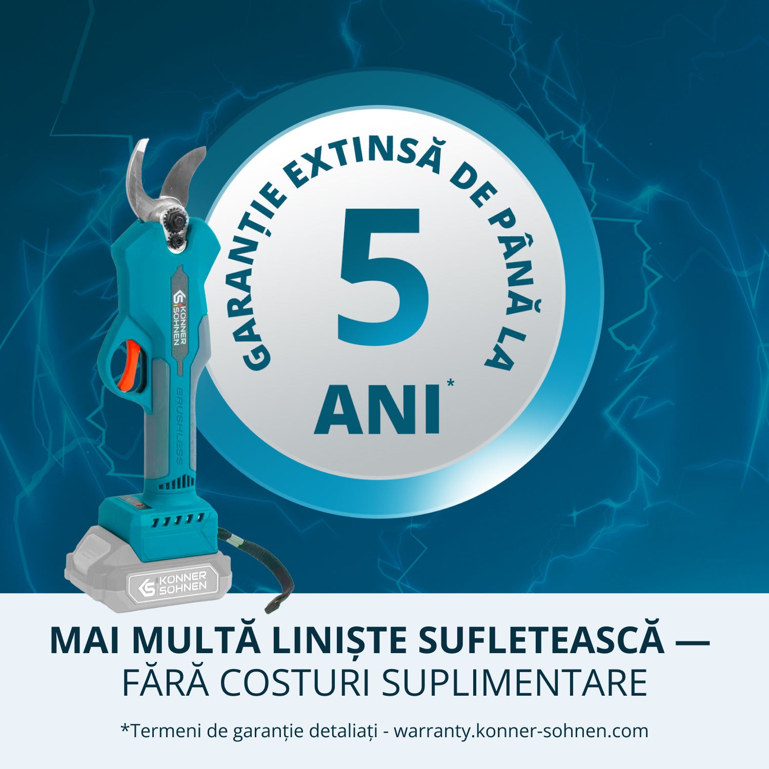 Foarfecă de grădină cu acumulator KS CPS20V-32