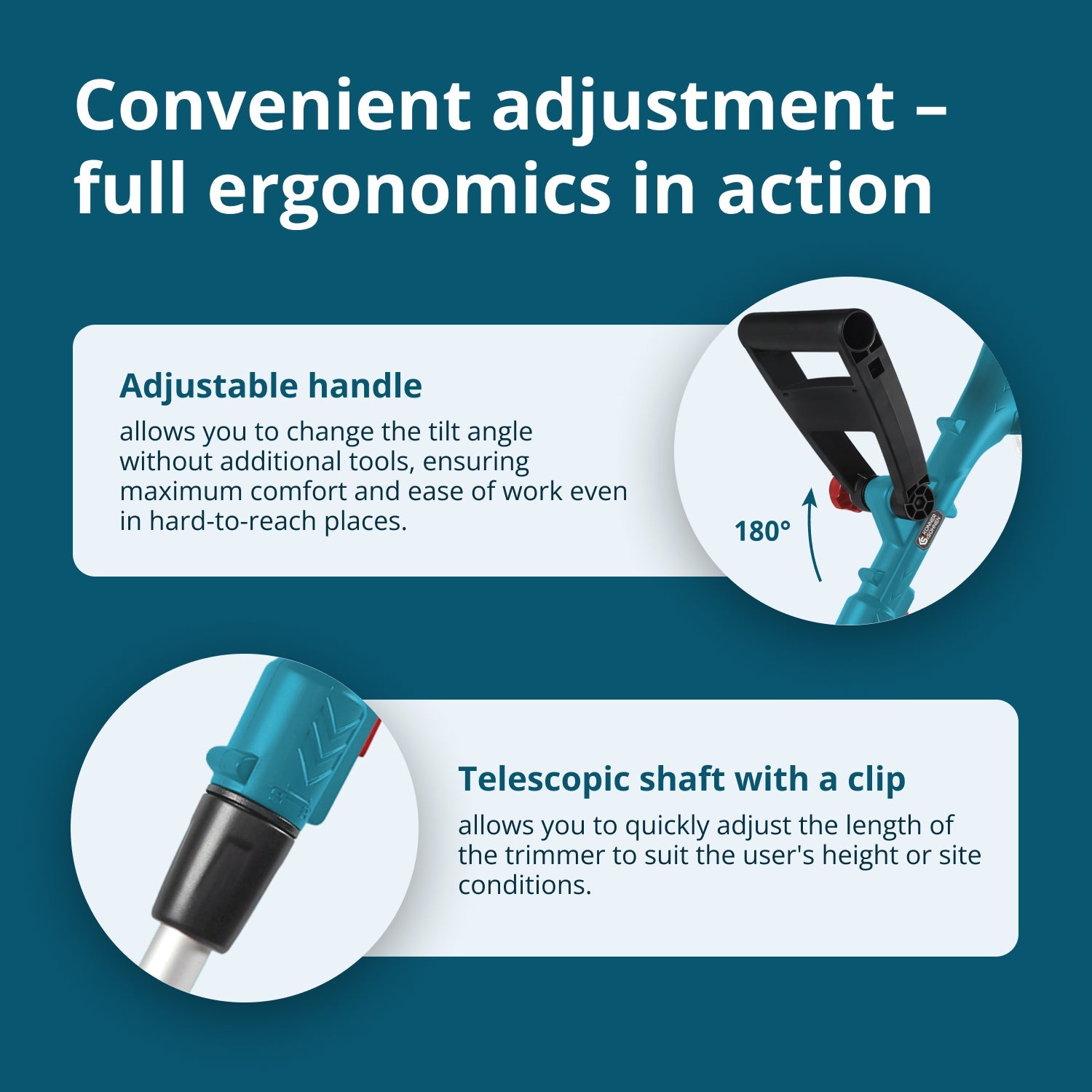 Vezeték nélküli trimmer KS GT-20V