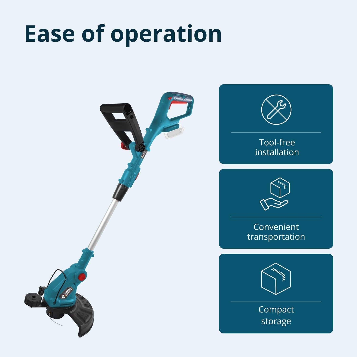 Vezeték nélküli trimmer KS GT-20V
