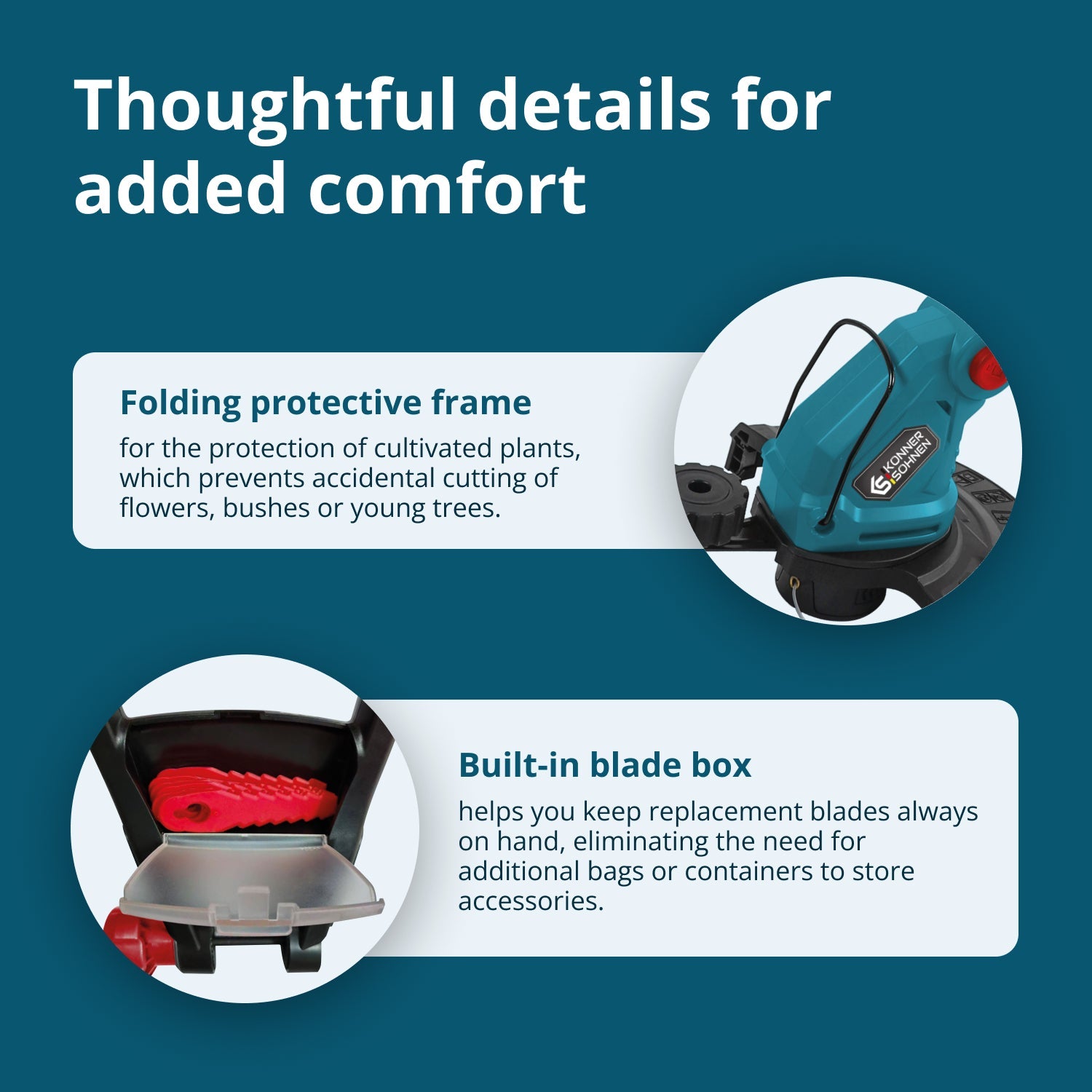 Vezeték nélküli trimmer KS GT-20V