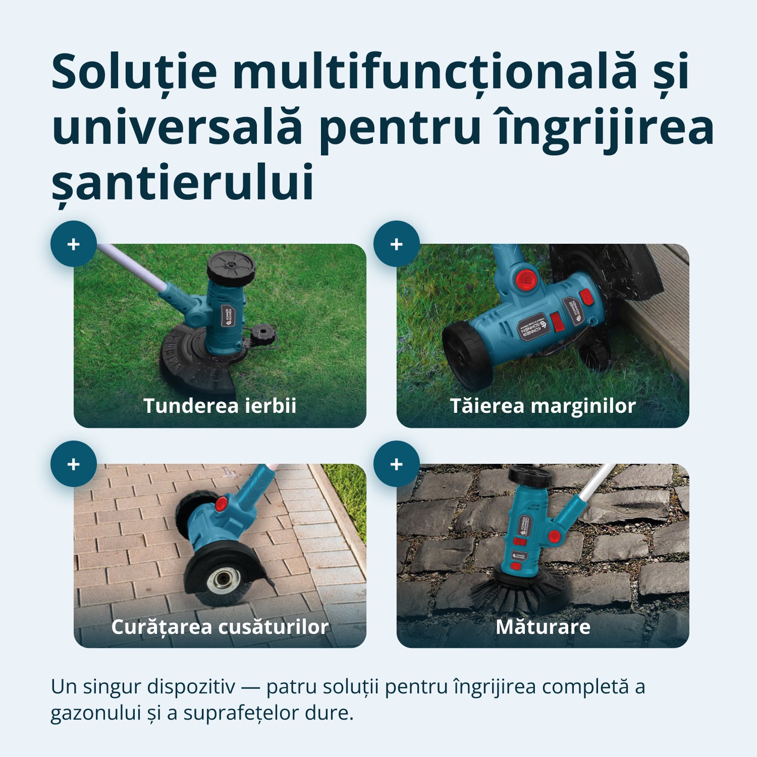 Trimmer Multifuncțional Fără Fir KS MFT-20V