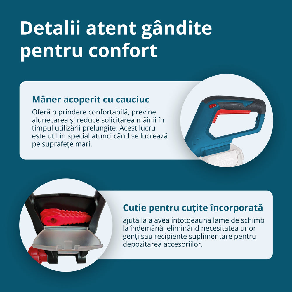 Trimmer Multifuncțional Fără Fir KS MFT-20V