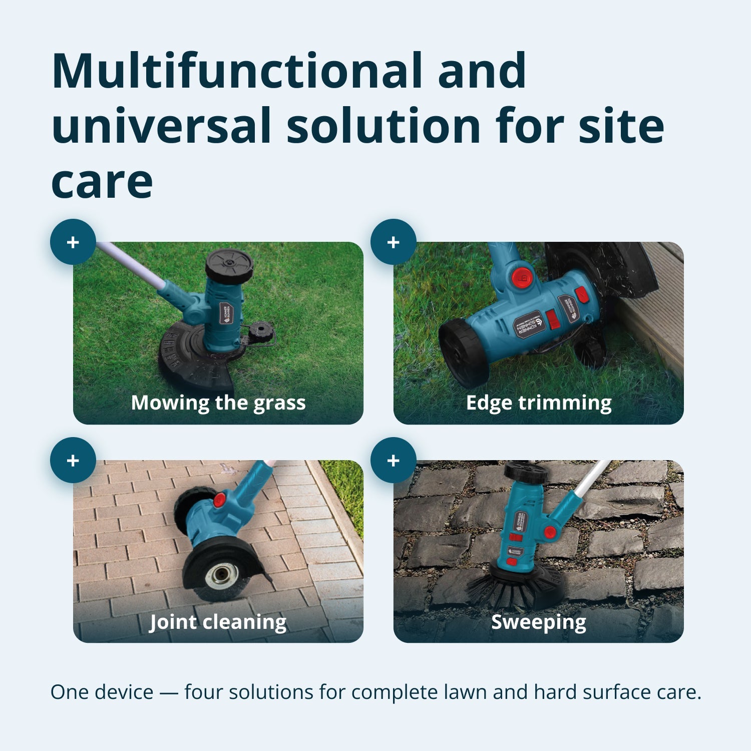 Безжичен многофункционален тример KS MFT-20V