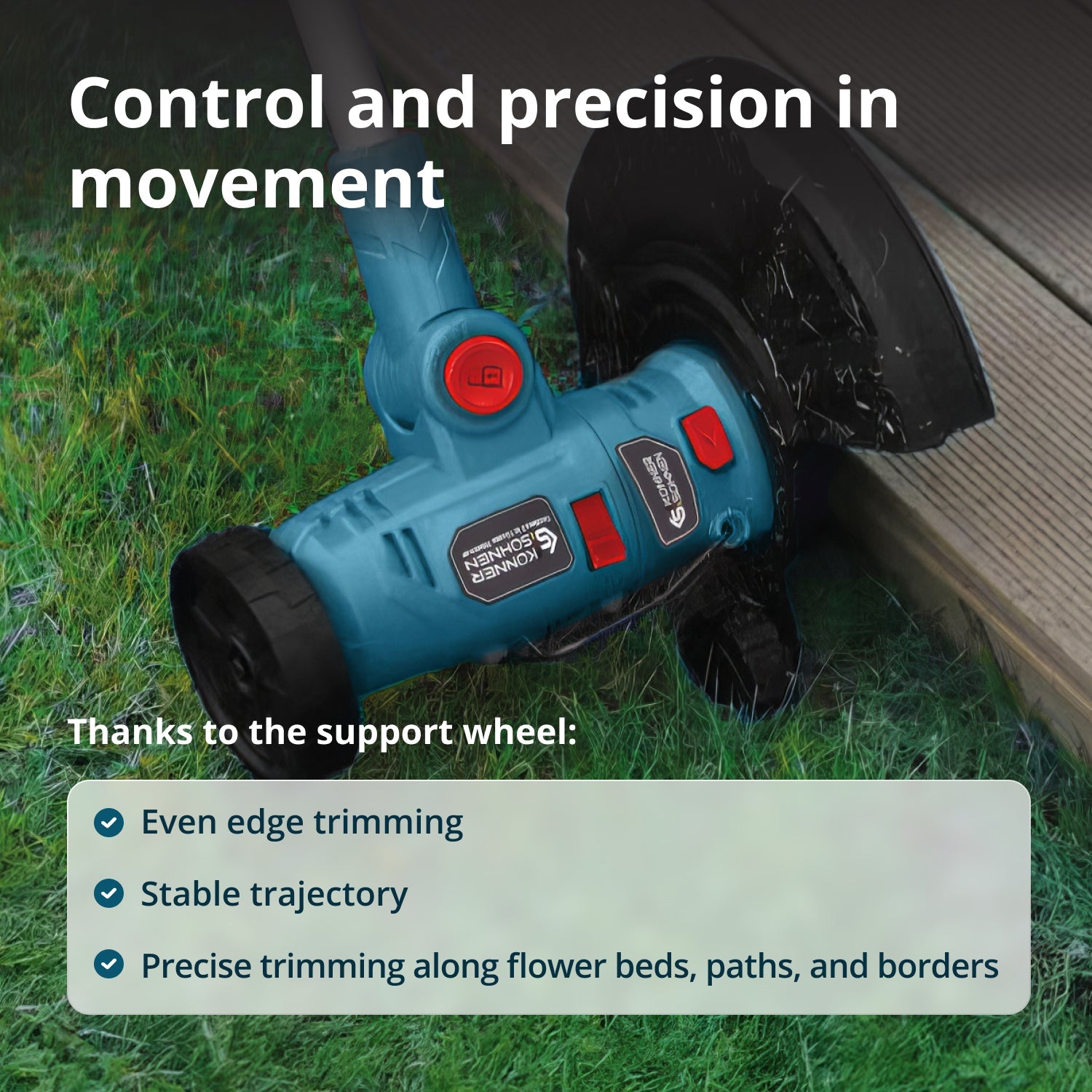 Безжичен многофункционален тример KS MFT-20V