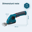 Foarfecă 2 în 1 pentru iarbă și gard viu cu stâlp de extensie telescopic KS SHT-8V + Extension Pole thumbnail
