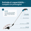 Foarfecă 2 în 1 pentru iarbă și gard viu cu stâlp de extensie telescopic KS SHT-8V + Extension Pole thumbnail
