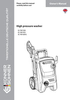 Magasnyomású mosó KS PW130H, KS PW145V, KS PW160HV