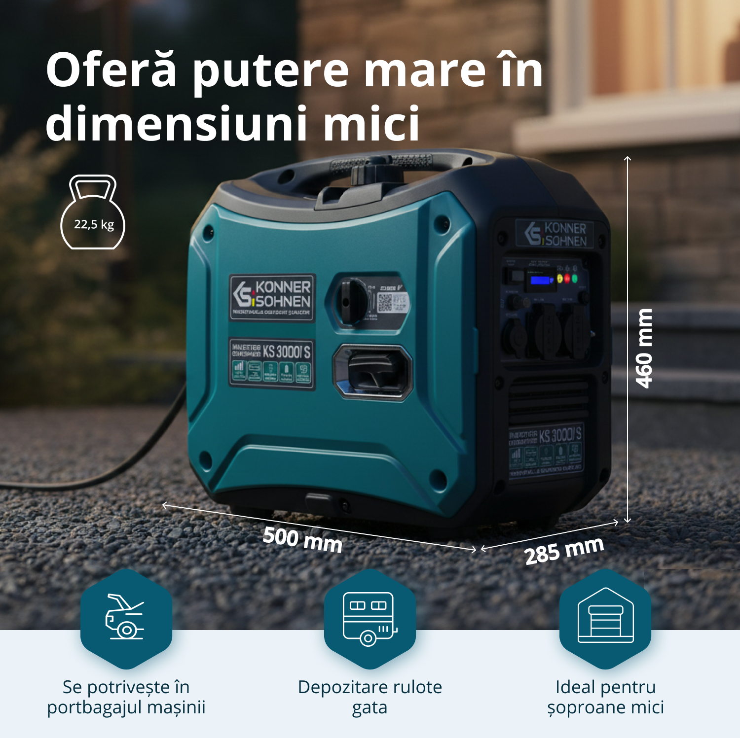 Инверторен генератор KS 3000i S