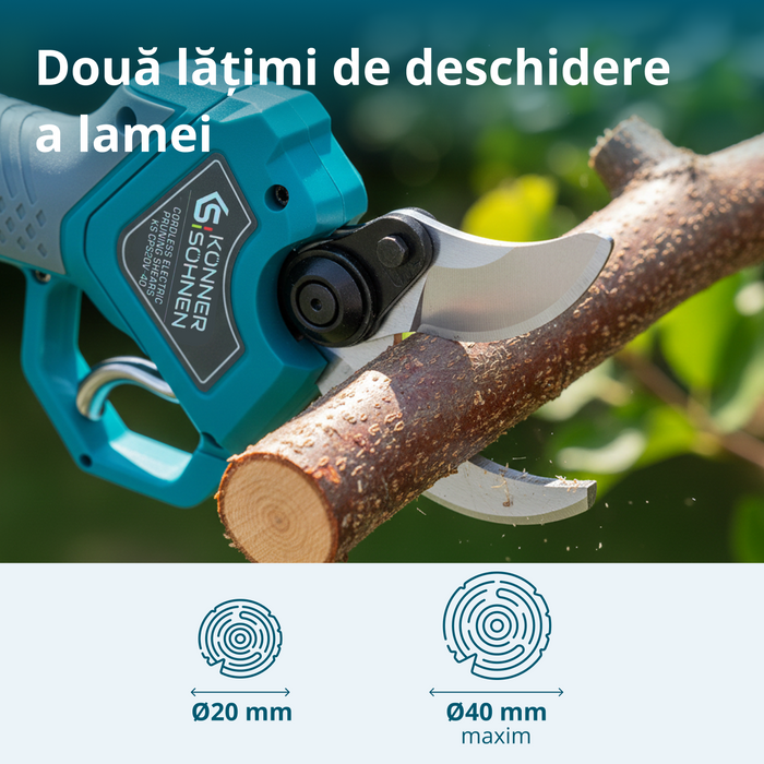 Foarfecă de grădină fără fir  KS CPS20V-40