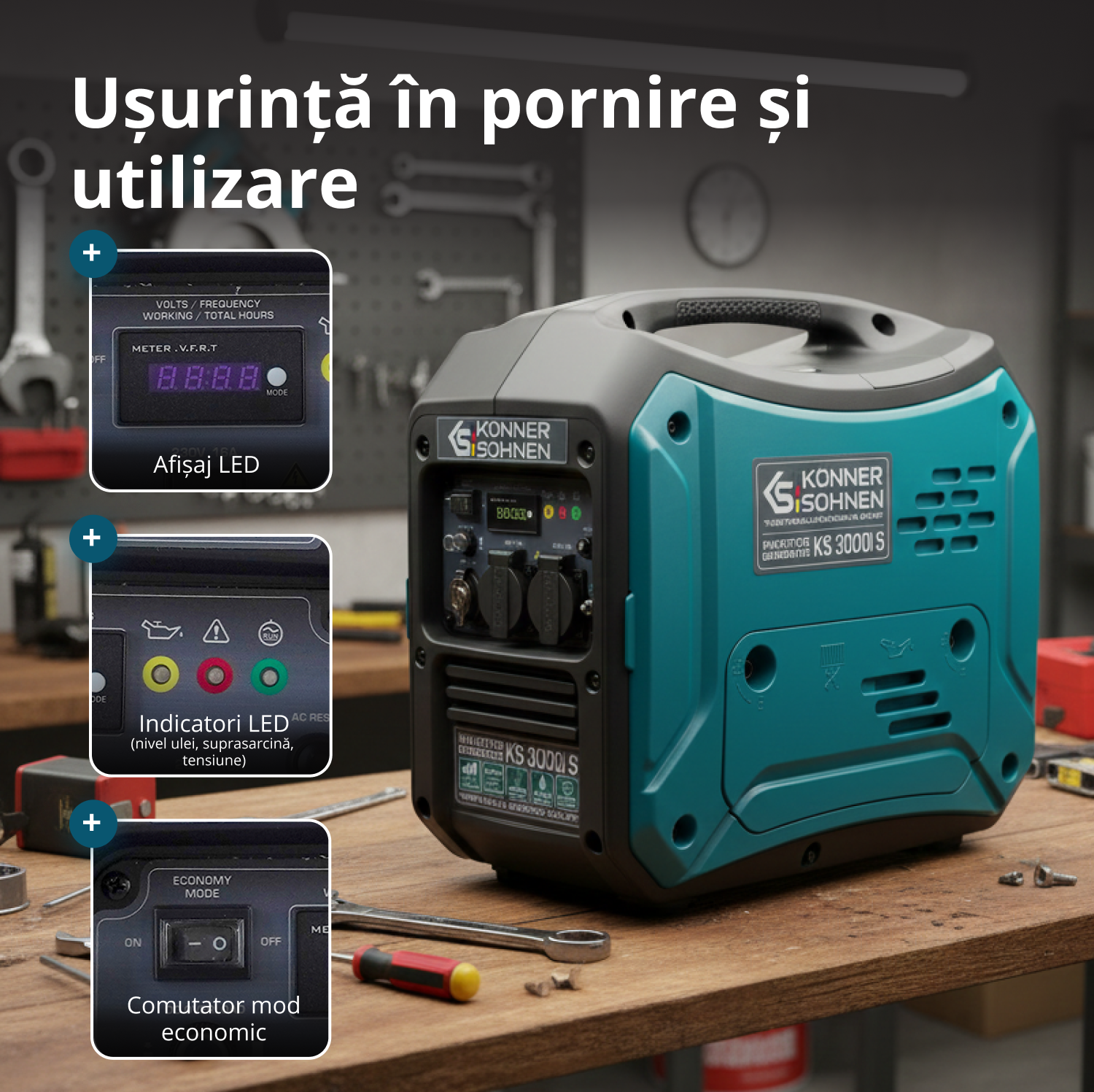 Инверторен генератор KS 3000i S