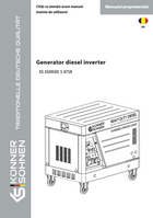 Generator invertor diesel în carcasă insonorizată KS 6500iDE S ATSR