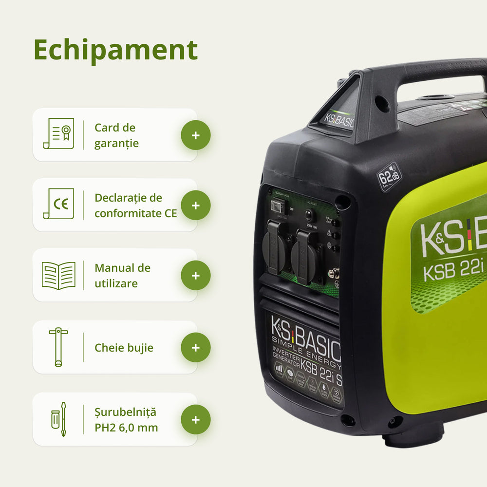 Generator cu inverter  KSB 22i S