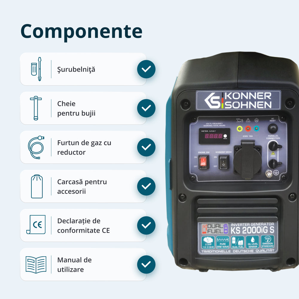 Generator cu inverter KS 2000iG S