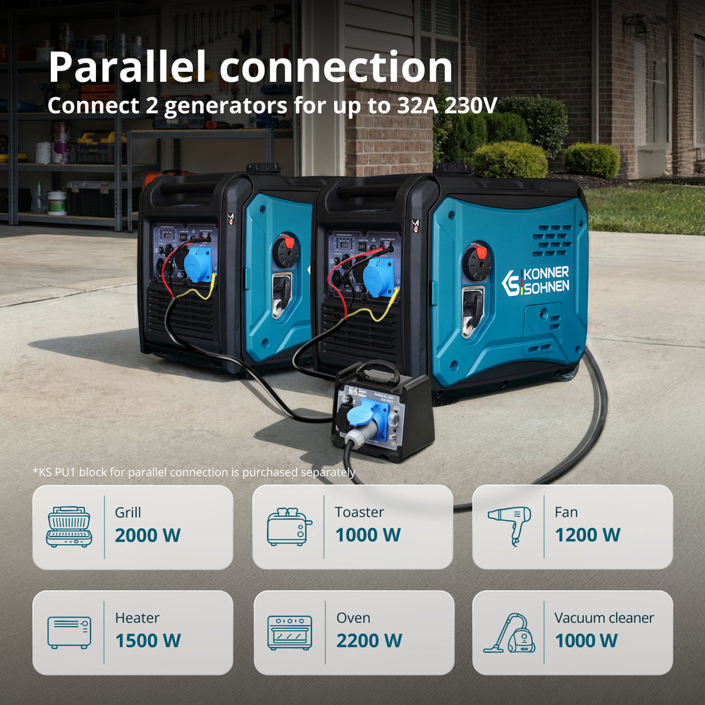 Инверторен генератор KS 6000iE S