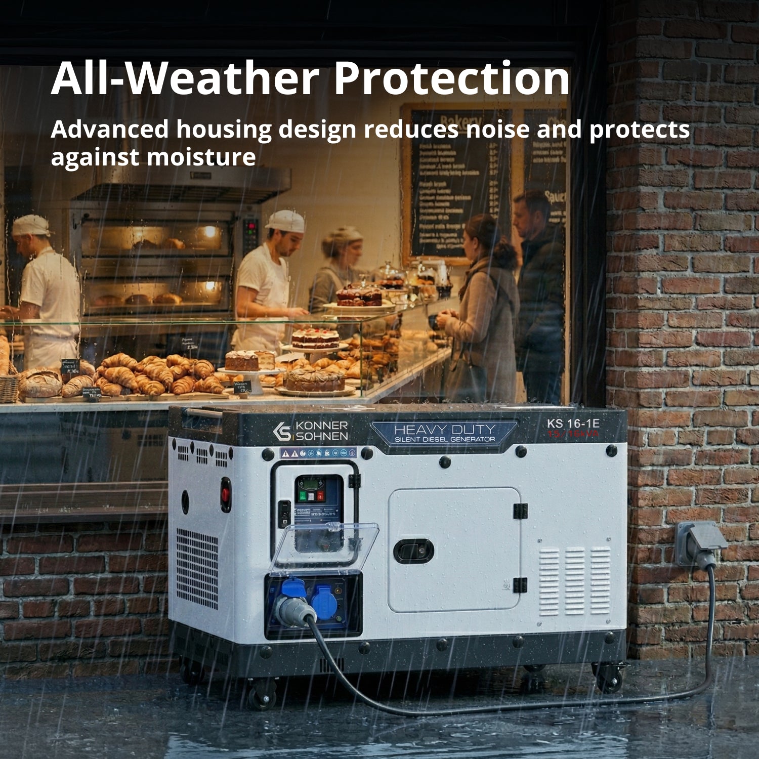 Dízel Generátor KS 16-1E