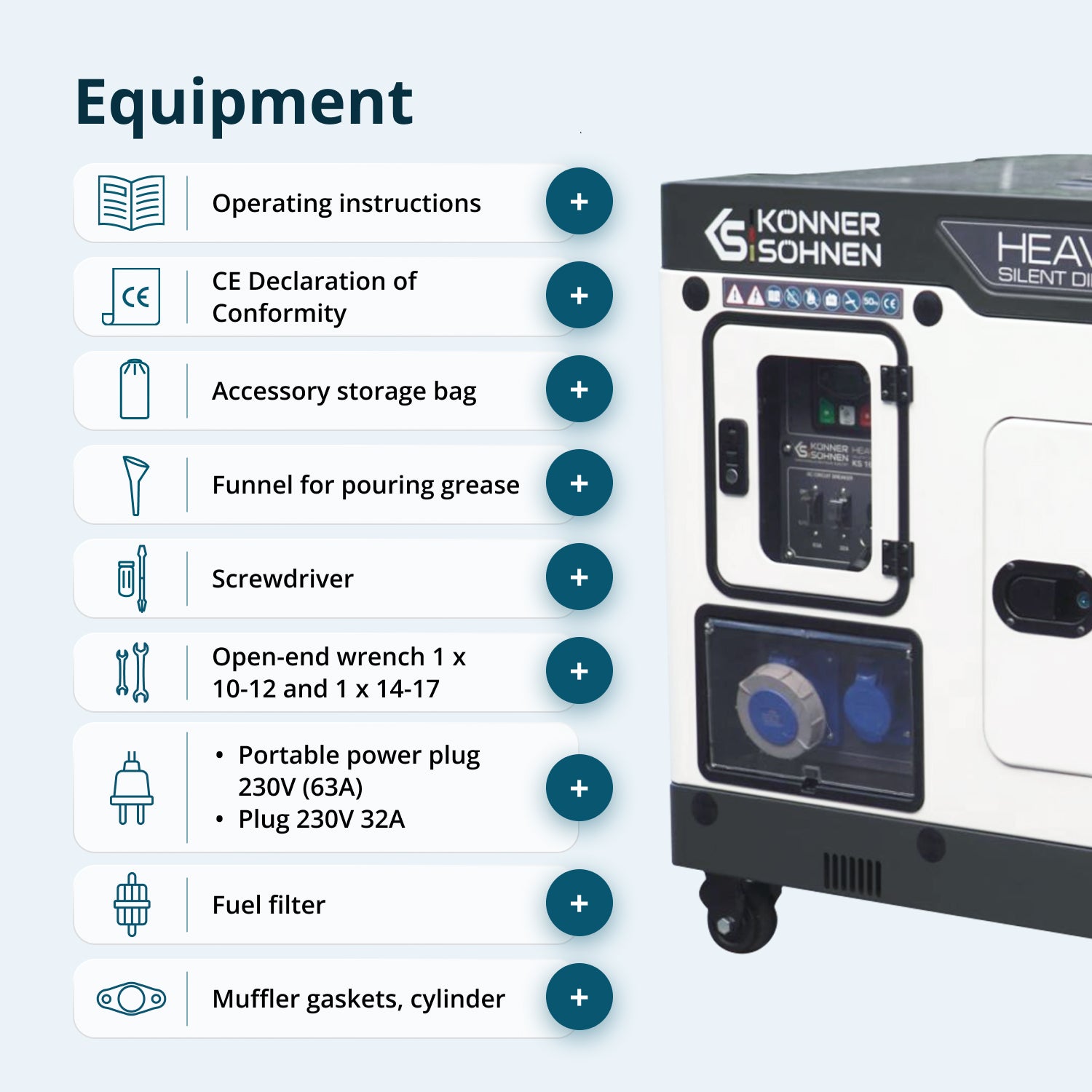 Dízel Generátor KS 16-1E
