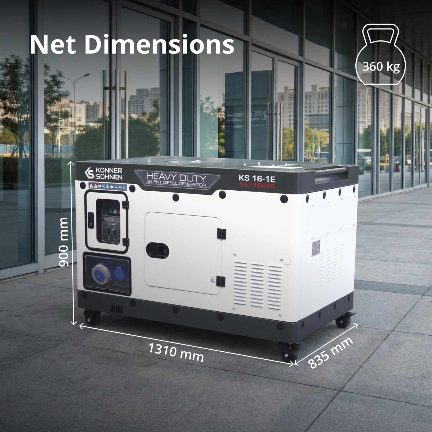 Dízel Generátor KS 16-1E