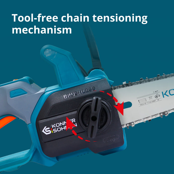 Cordless Mini Chainsaw KS MCS20V-12