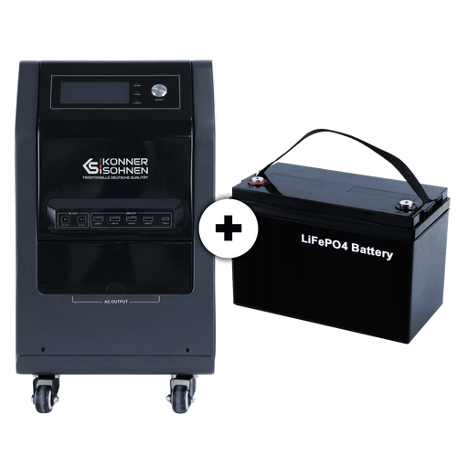 Külső akkumulátor működés