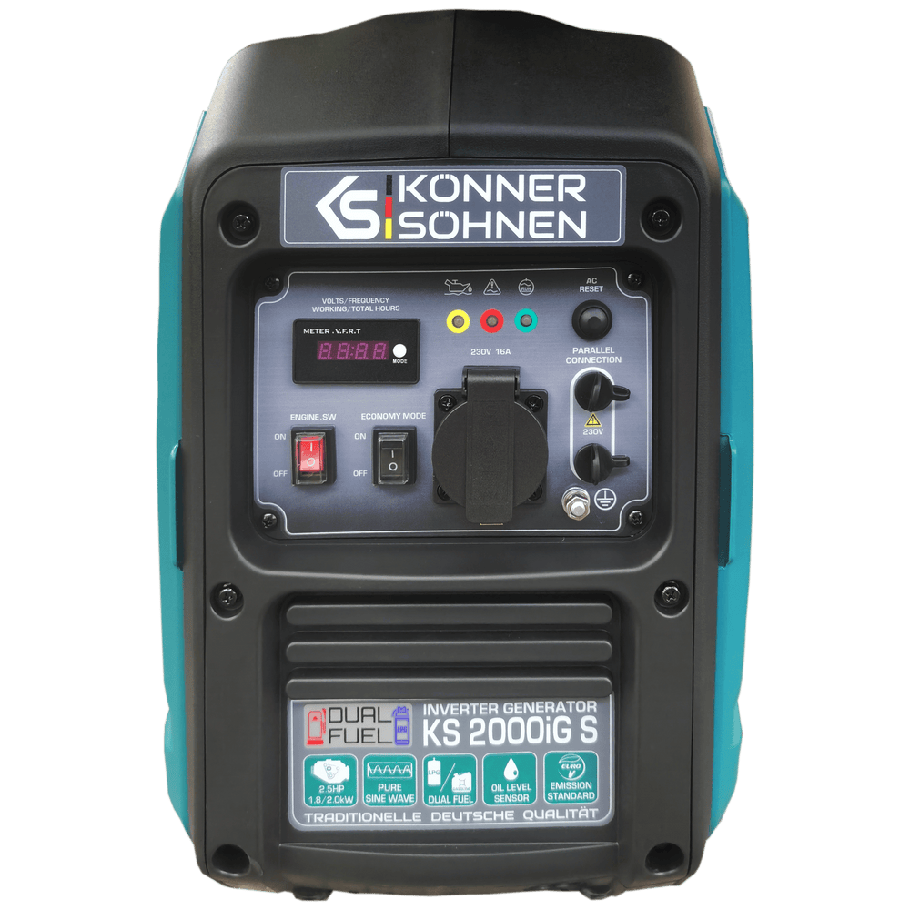 LPG/benzin inverteres generátor KS 2000iG S