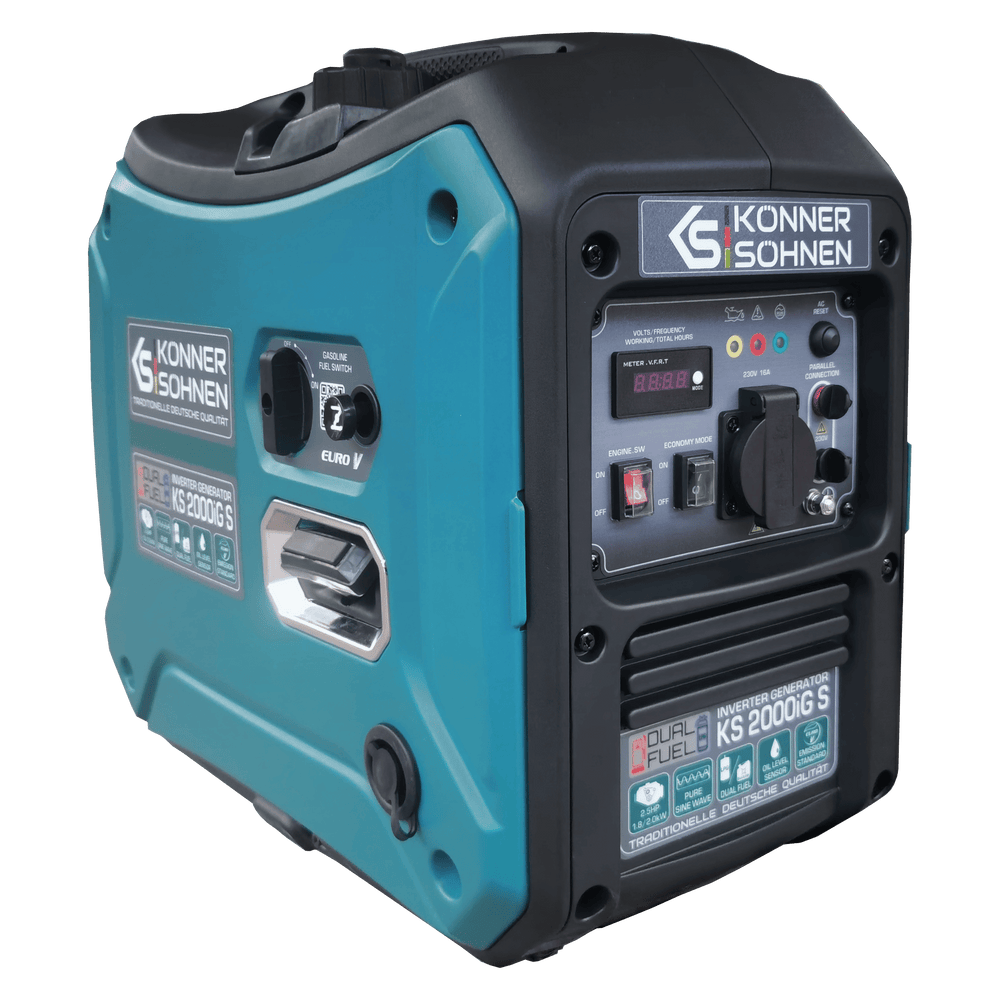 LPG/benzin inverteres generátor KS 2000iG S