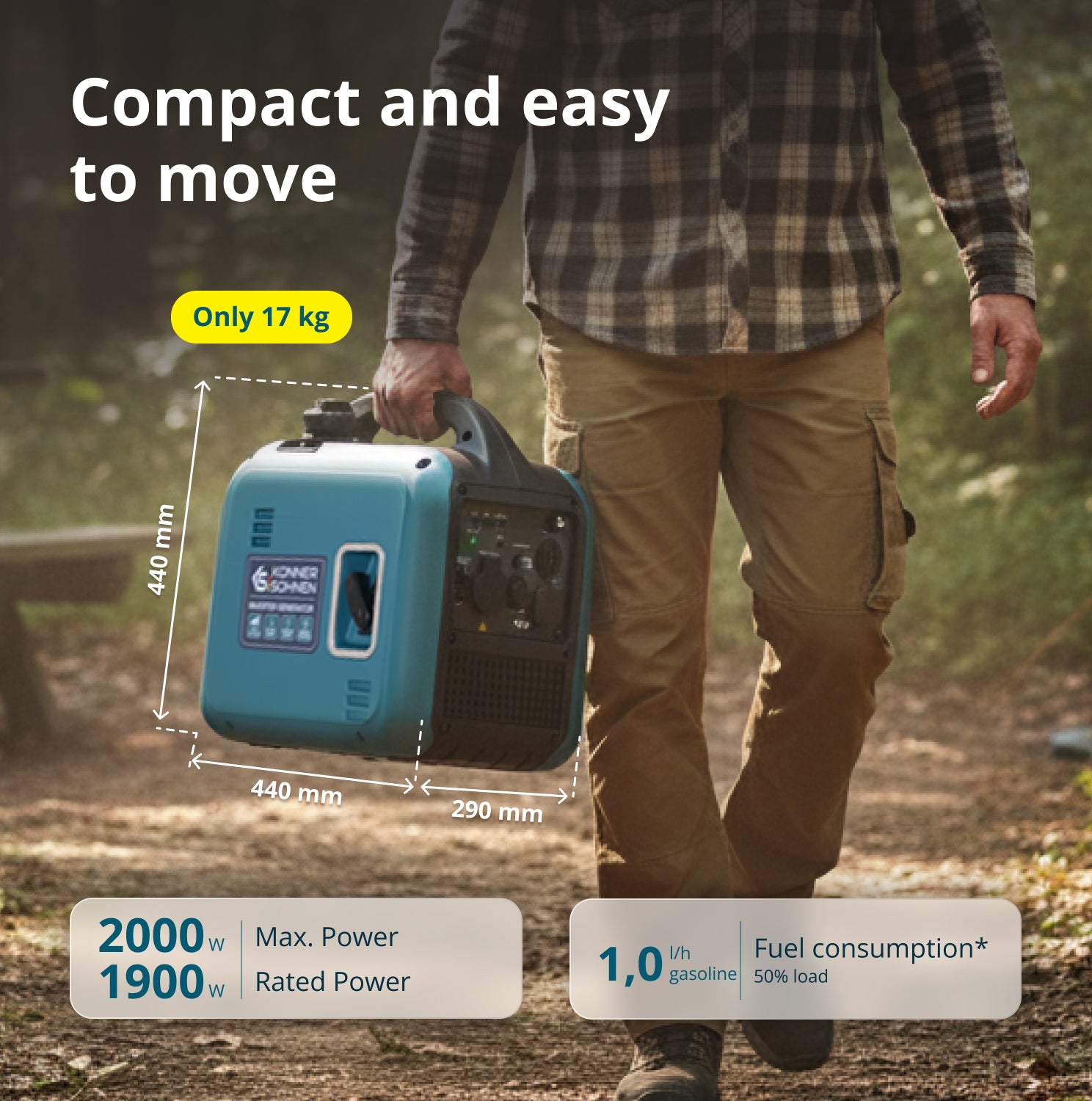 Inverter generátor KS 1900i S