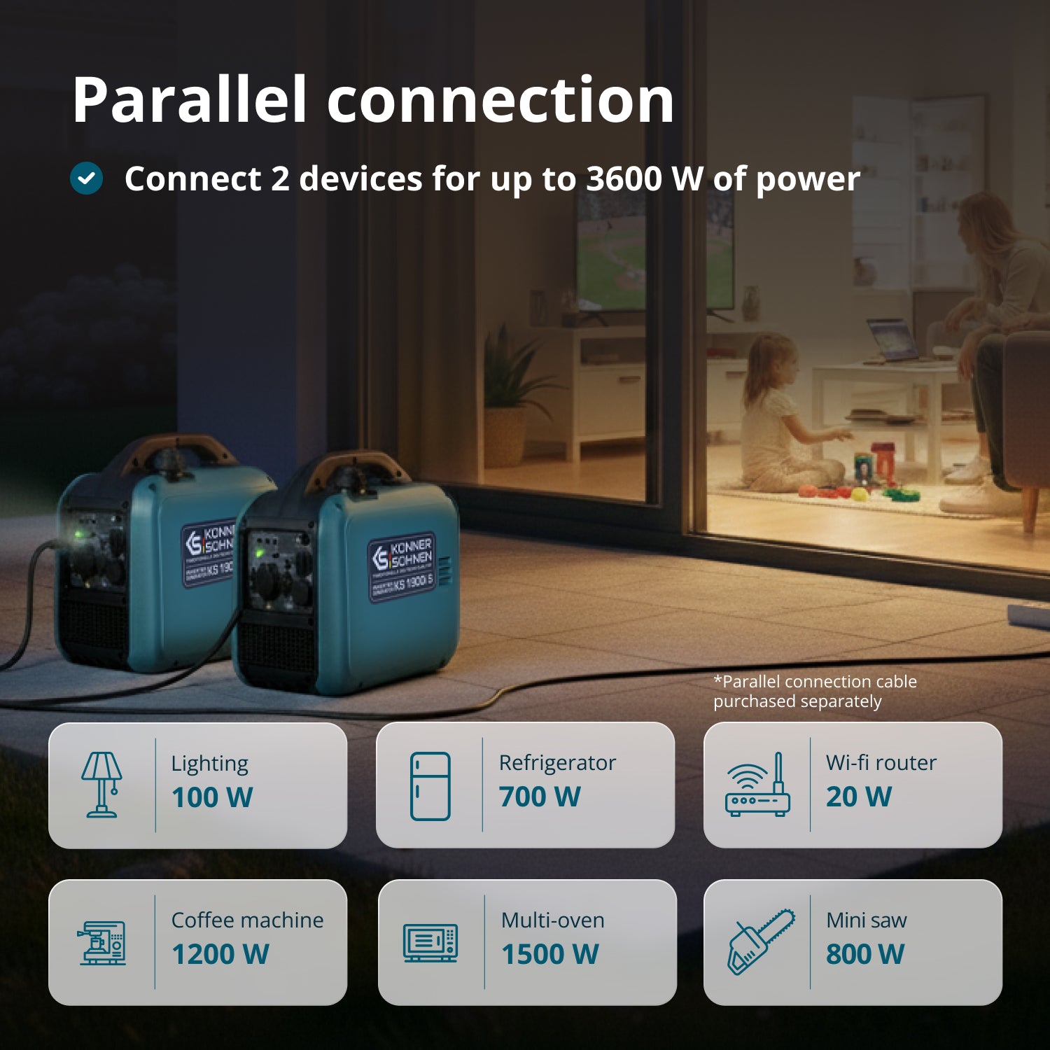 Inverter generátor KS 1900i S