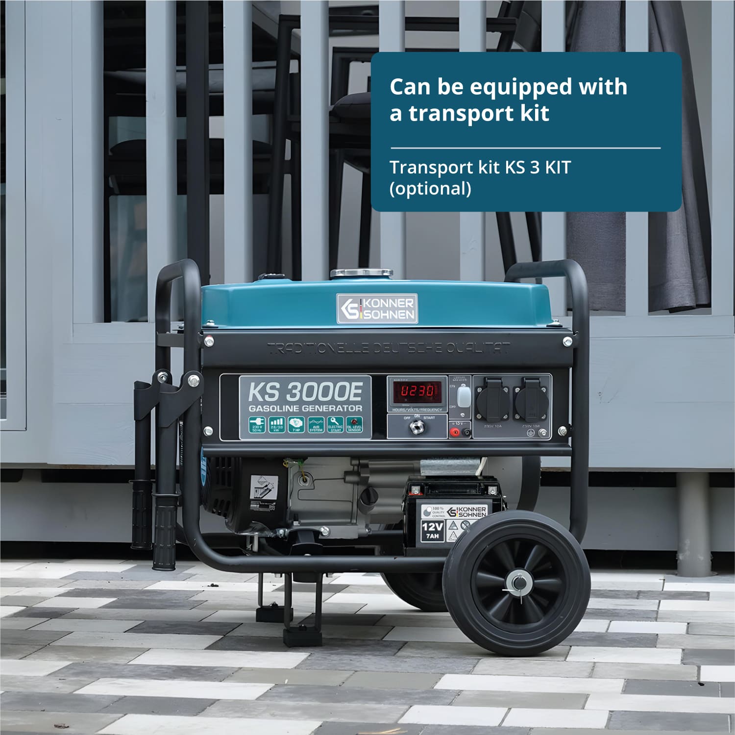 Generator pe benzina "Könner & Söhnen" KS 3000E