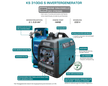 LPG/gasoline inverter generator KS 3100iG S thumbnail