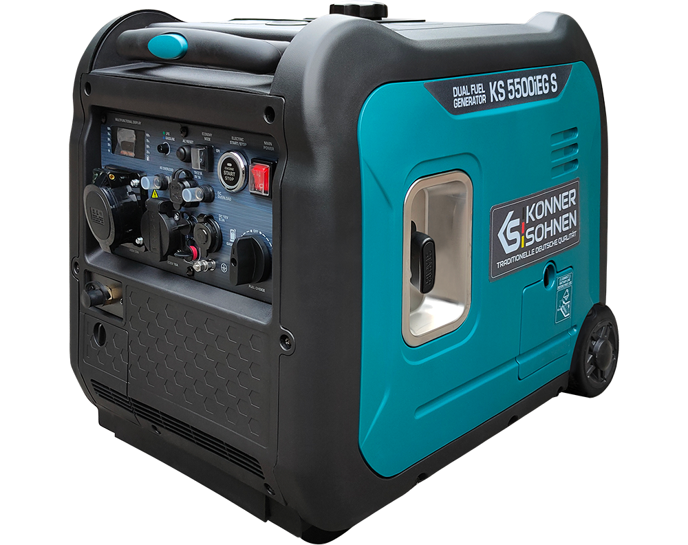 Инверторен генератор на LPG/бензин KS 5500iEG S