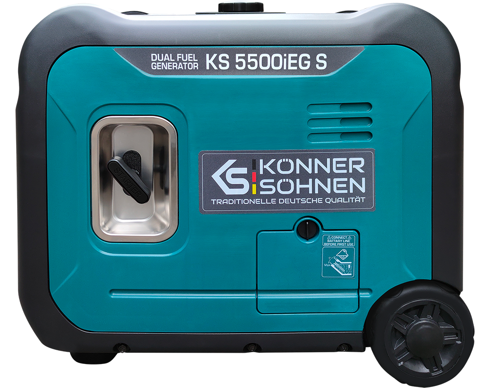 Инверторен генератор на LPG/бензин KS 5500iEG S