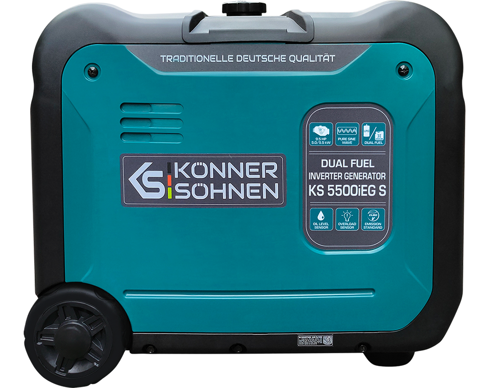 Инверторен генератор на LPG/бензин KS 5500iEG S