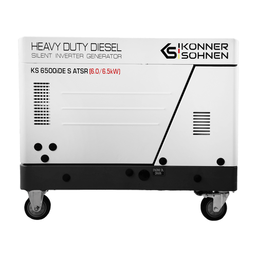 Generator invertor diesel în carcasă insonorizată KS 6500iDE S ATSR